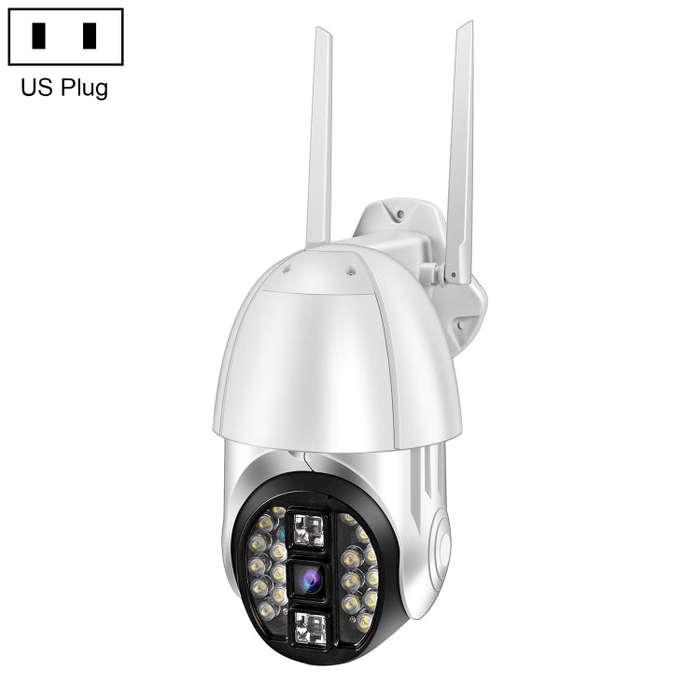 QX33 1080P Panoramic PTZ 360 Degree Rotating WIFI Camera, Support Day and Night Full Color & Two-...
