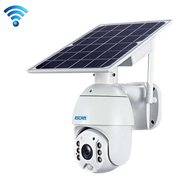 ESCAM QF280 HD 1080P IP66 Waterproof WiFi Solar Panel PT IP Camera without Battery, Support Night...