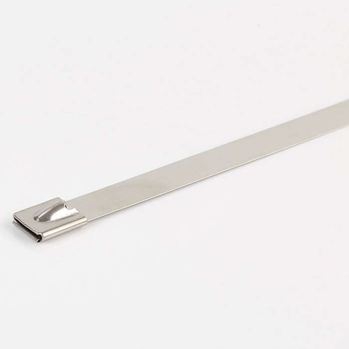 100 PCS 4.6x550mm Stainless Steel Metal Cable Ties Tie Zip Wrap Exhaust Heat Straps Induction Pip...