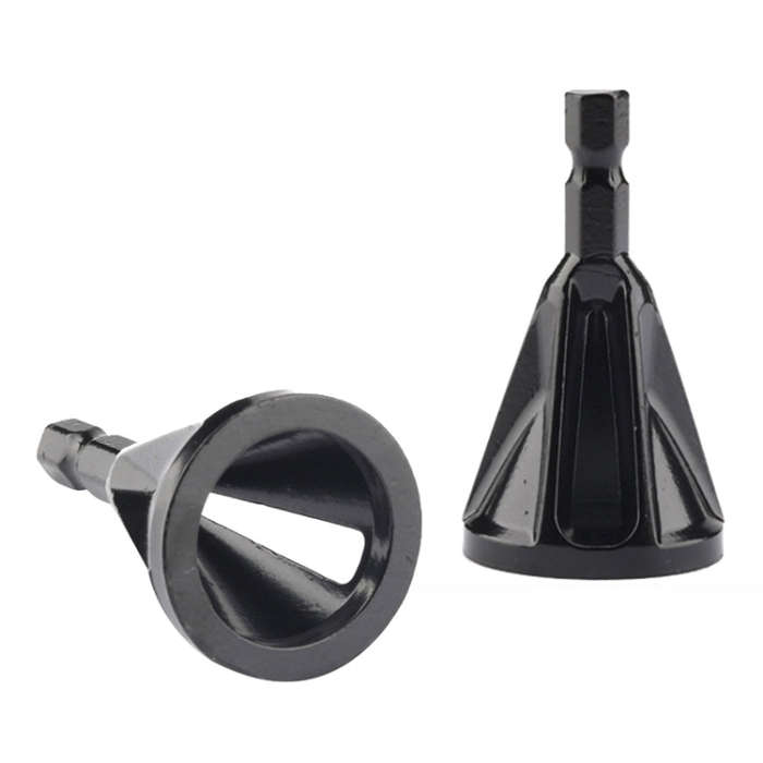 Chamfer Stainless Steel Deburring External Chamfer Tool Hexagonal Handle Three-slot Chamfer, Thre...