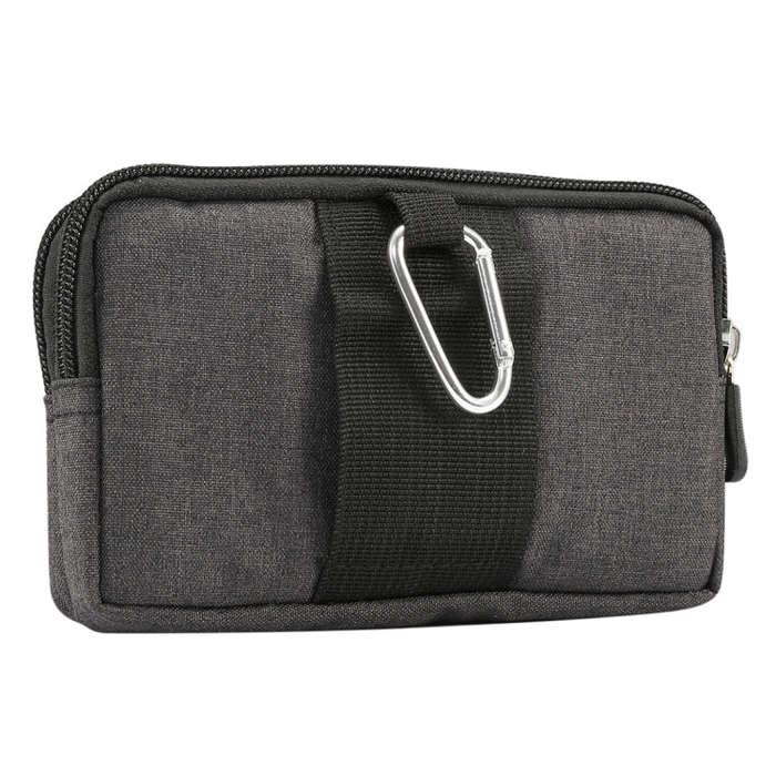 Sports Denim Universal Phone Bag Waist Bag for 5.5~6.3 inch Smartphones, Size: L, L