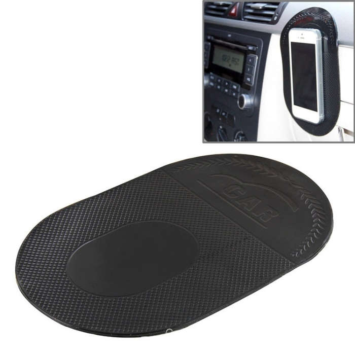 Car Anti-Slip Sticky Mat for Mobile Phone / MP3 / MP4, Size: 18.2x12x0.2cm, Anti-Slip Sticky Mat(...