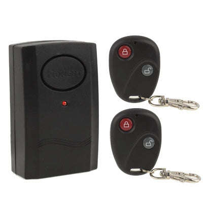 Wireless Remote Control Vibration Alarm, 2x Remote Control, Free GF22 Battery, Wireless