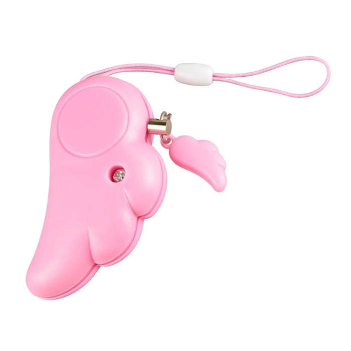 Angel Wing Anti-rape Device Personal Alarm, Self-defense Defend Wolf, Mini Alarm with 90dB Alarm ...