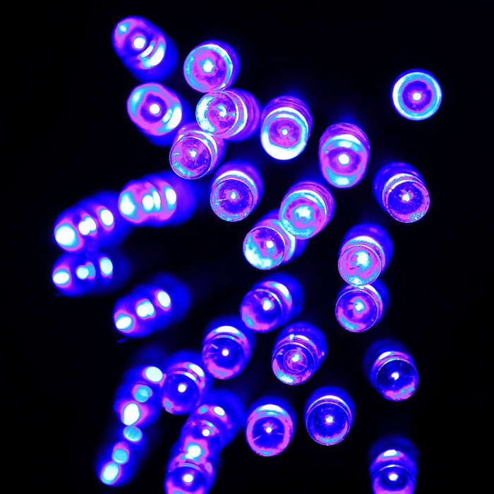 For Christmas Party, 30 LED,  2-Mode Flash, Battery Powered, 3m Yellow Light, 3m Blue Light, 3m R...