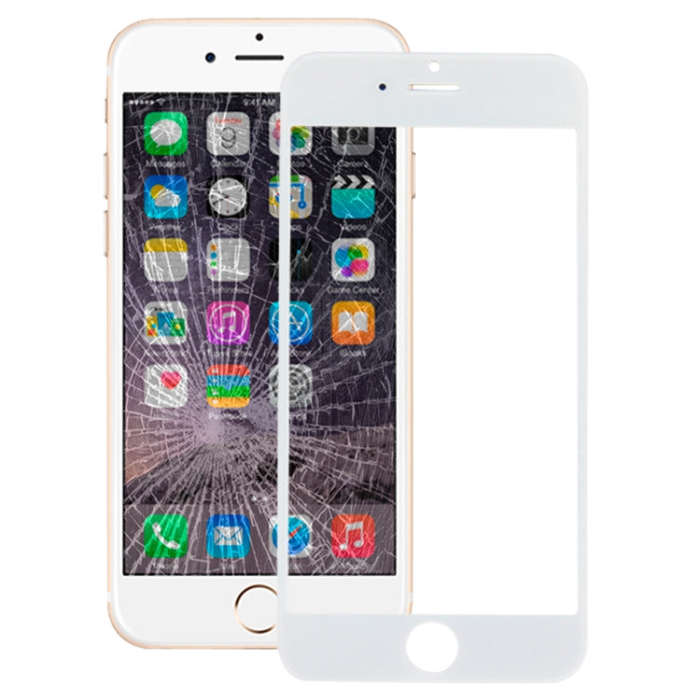 Front Screen Outer Glass Lens for iPhone 6, For 6, For iPhone 6