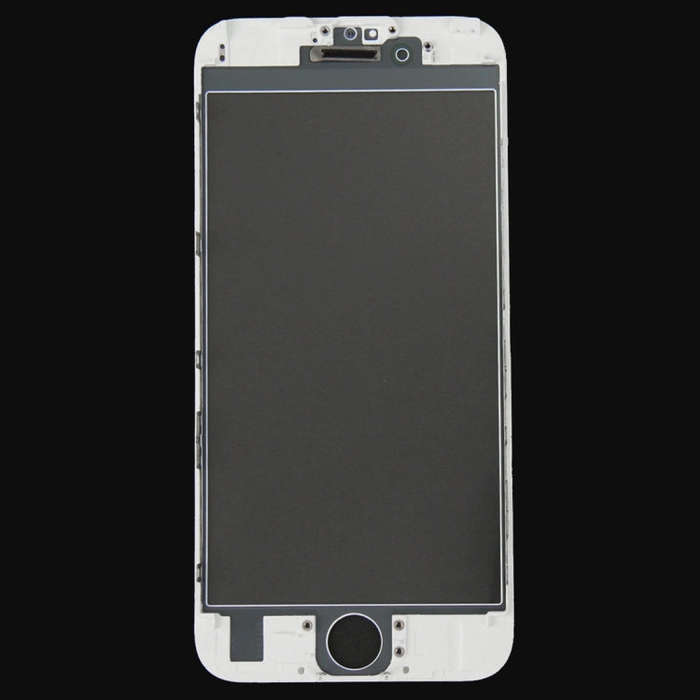 Front Screen Outer Glass Lens with Front LCD Screen Bezel Frame for iPhone 6s, For iPhone 6s (Frame)