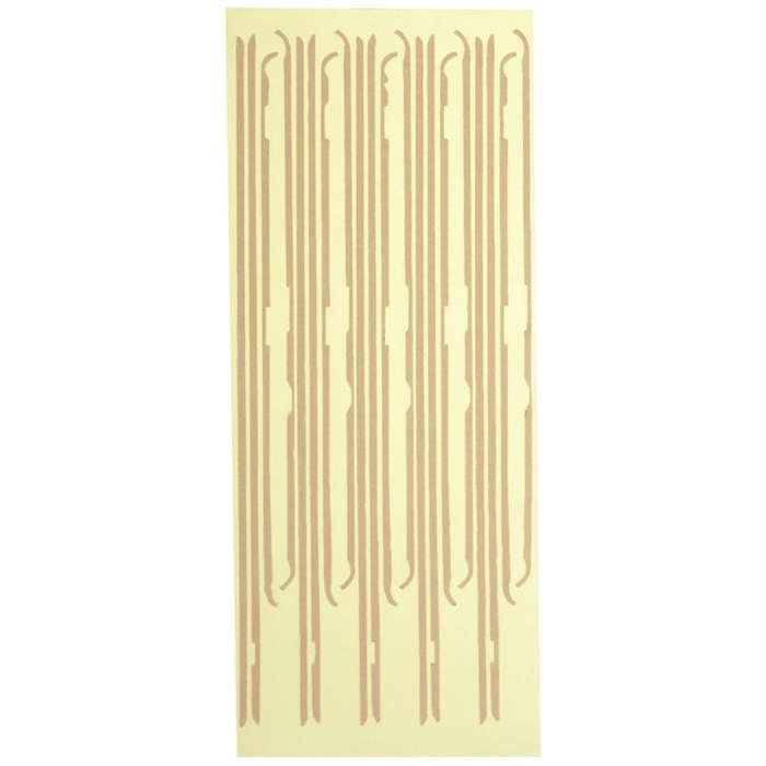 LCD Frame Front Housing Bezel Frame Adhesive Sticker for iPad 2, For Apple iPad 2