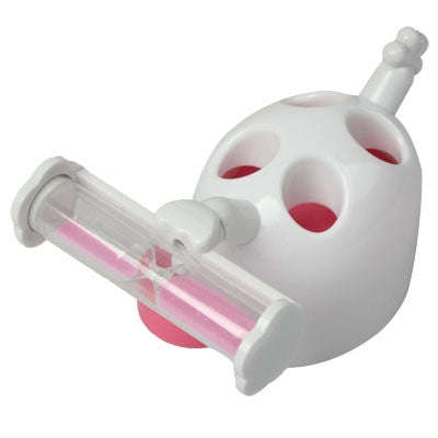 Cute Cartoon Creative Hourglass Toothbrush Stand (Random Color Delivery), Hourglass Toothbrush Stand