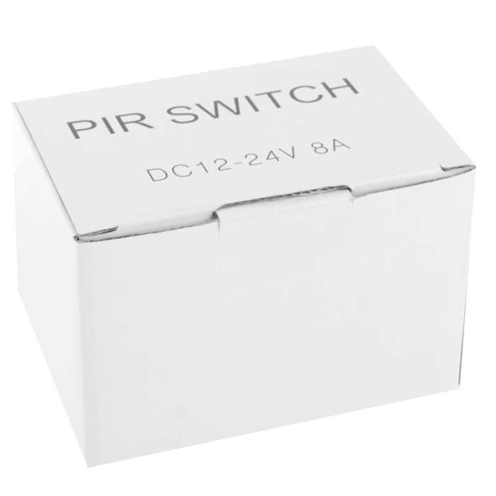 DC 12V-24V 8A PIR Switch Infrared Controller Motion Sensor Switch for LED Light