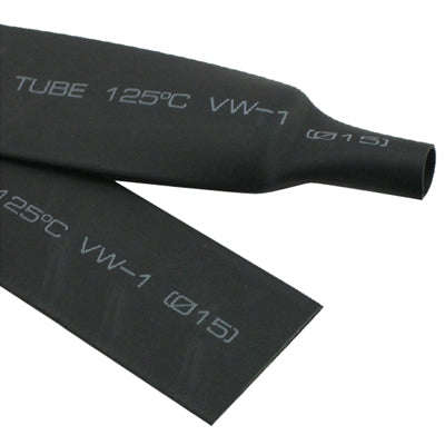 8mm Woer Flexible RSFR-H VW-1 Heat Shrink Tube, 125, Length: 10m