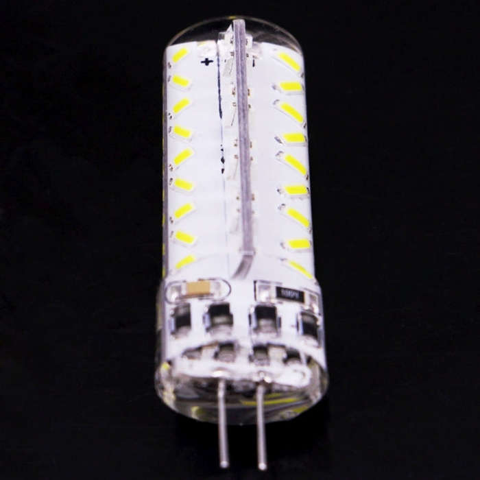 72 LED SMD 3014, Adjustable Brightness, AC 220V, G4  220V White Light, G4  220V Warm White