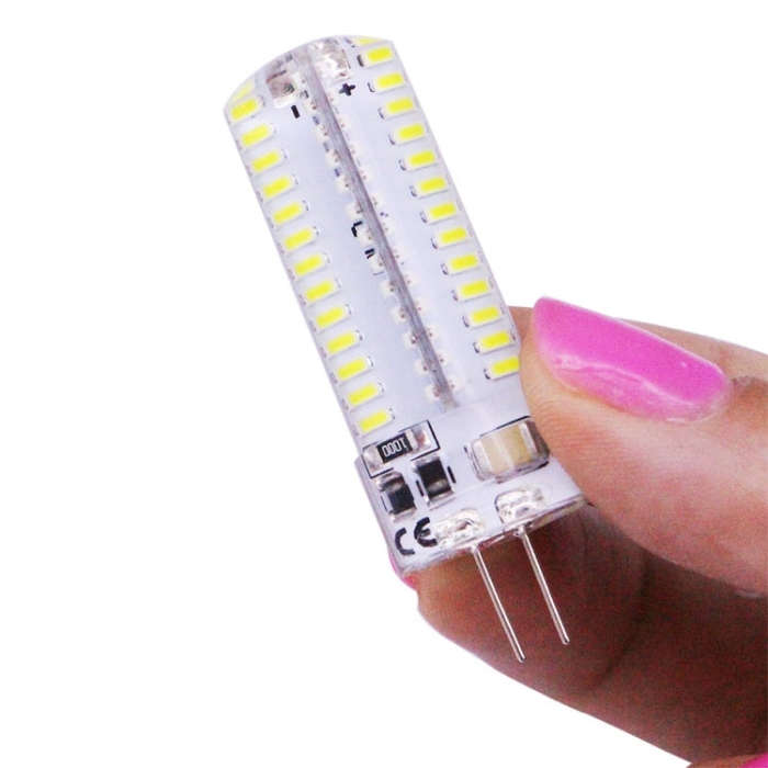 104 LED SMD 3014, AC 220V, G4 220V White Light, G4 220V Warm White