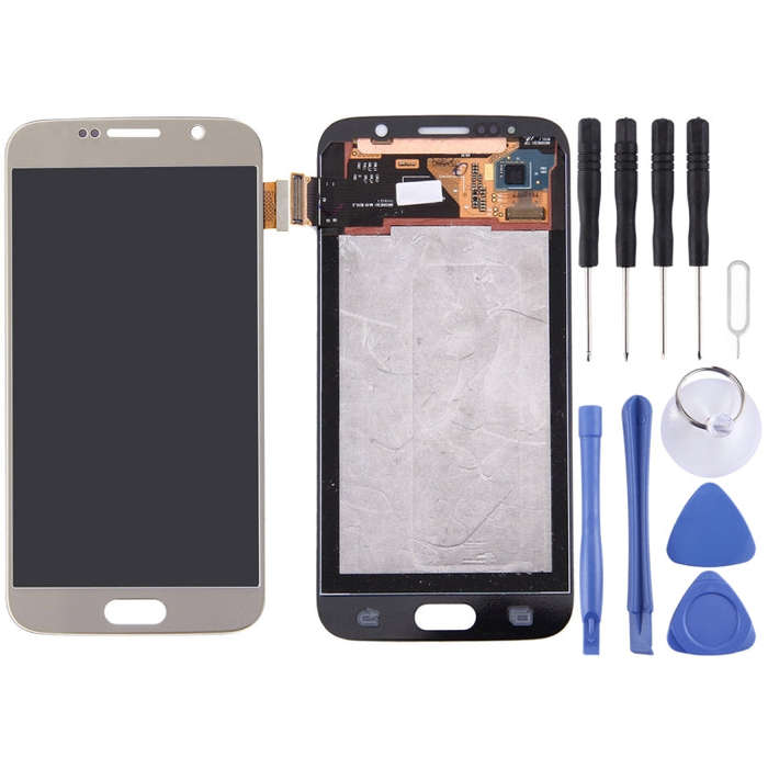 Original LCD Screen and Digitizer Full Assembly for Galaxy S6 / G9200, G920F, G920FD, G920FQ, G92...