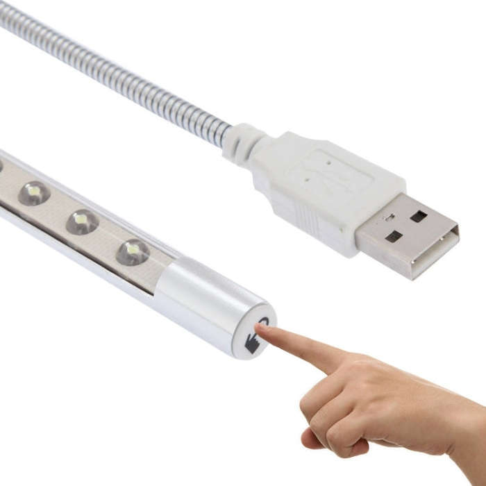 10-LED, 1W, White Light, 10-LED (Silver)