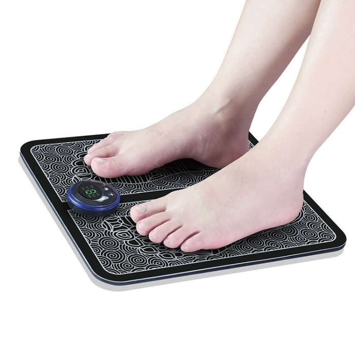 EMS Micro-current Smart Foot Pad Foot Massage Physical Therapy (Rechargeable Version), Rechargeab...
