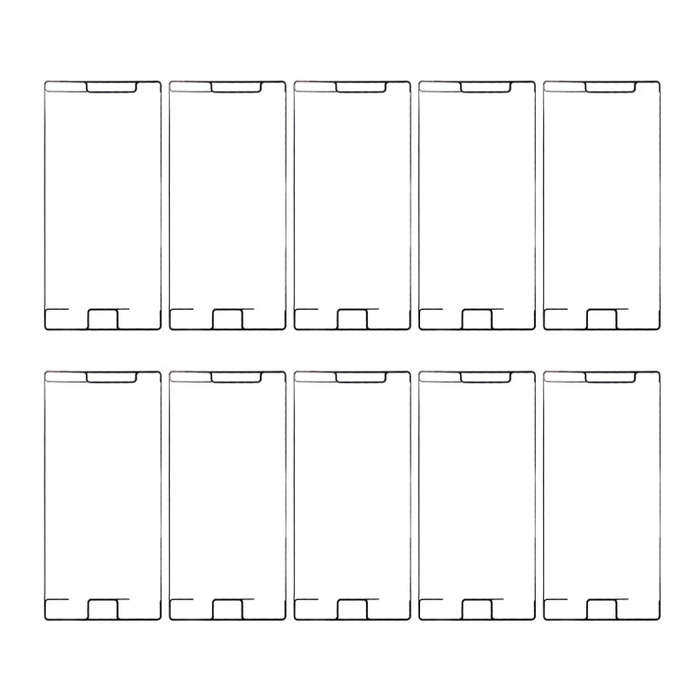 10 PCS for Sony Xperia XZ Premium Front Housing Adhesive