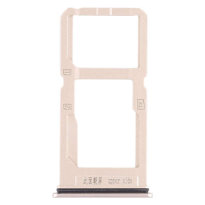 For Vivo X20 Plus SIM Card Tray + SIM Card Tray / Micro SD Card Tray