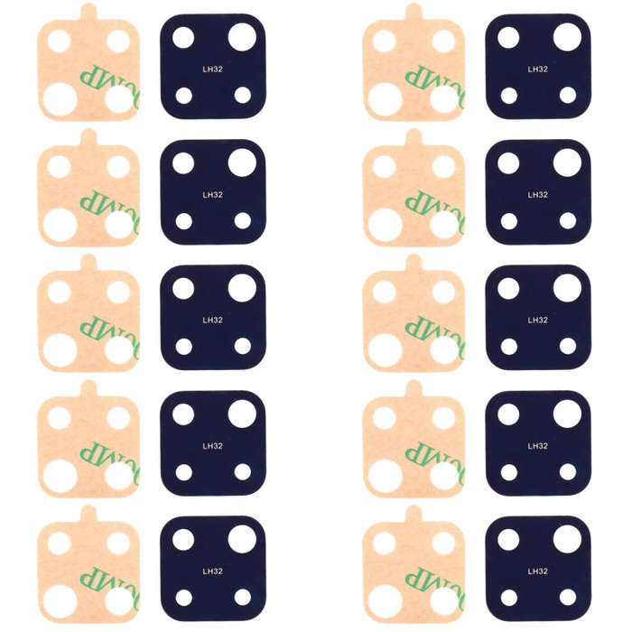 For Huawei Mate 30 Lite 10pcs Back Camera Lens