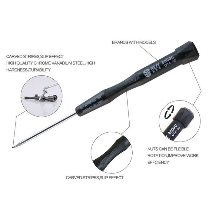 10 in 1 BEST BST-8800E Repair Tool Precision Multi-purpose Magnetic Screwdriver Set