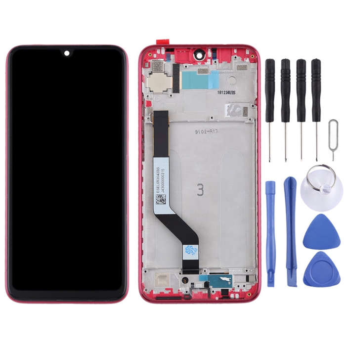 LCD Screen and Digitizer Full Assembly with Frame for Xiaomi Redmi Note 7 / Redmi Note 7 Pro