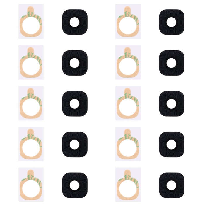 For Galaxy A9 10pcs Back Camera Lens Cover with Sticker, Galaxy A9