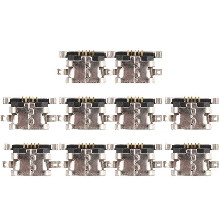 10 PCS Charging Port Connector for Xiaomi Redmi 6 Pro / Redmi Note 4 / Redmi Note 4X / Redmi 4 Prime