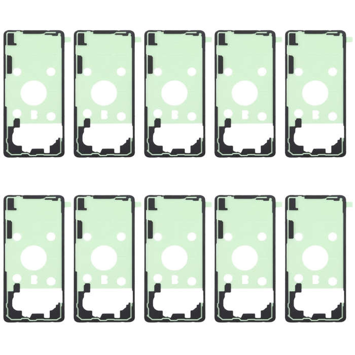 For Galaxy S10+ 10pcs Back Housing Cover Adhesive, Galaxy S10+
