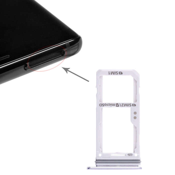 For Galaxy Note 8 2 SIM Card Tray / Micro SD Card Tray, For Galaxy Note 8, For Samsung Galaxy Not...