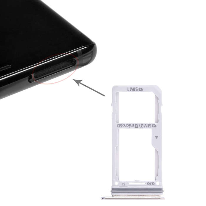 For Galaxy Note 8 2 SIM Card Tray / Micro SD Card Tray, For Galaxy Note 8, For Samsung Galaxy Not...