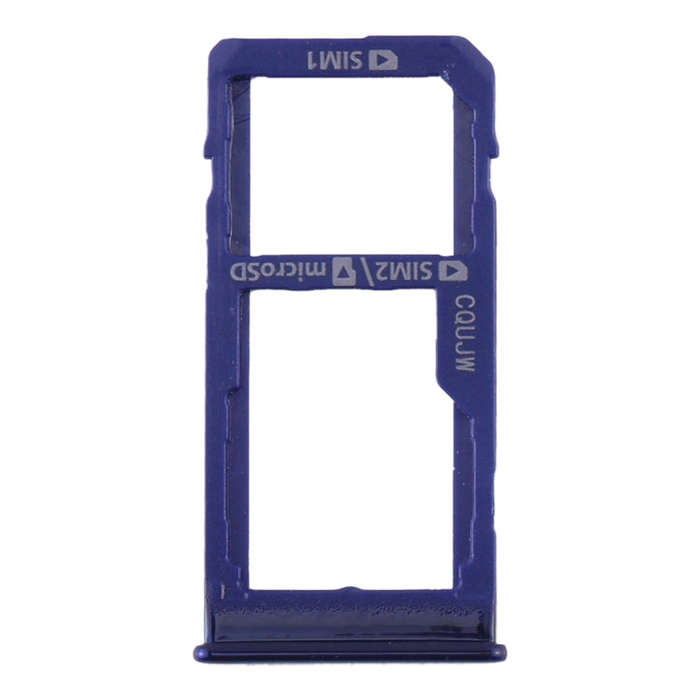 For Samsung Galaxy A60 SIM Card Tray + SIM Card Tray / Micro SD Card Tray