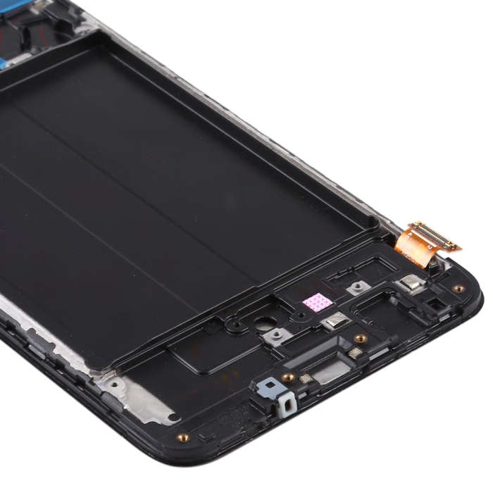 TFT Material LCD Screen and Digitizer Full Assembly With Frame for Samsung Galaxy A70  (Not Suppo...