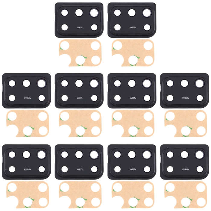For Samsung Galaxy A31 10pcs Camera Lens Cover, For Samsung Galaxy A31