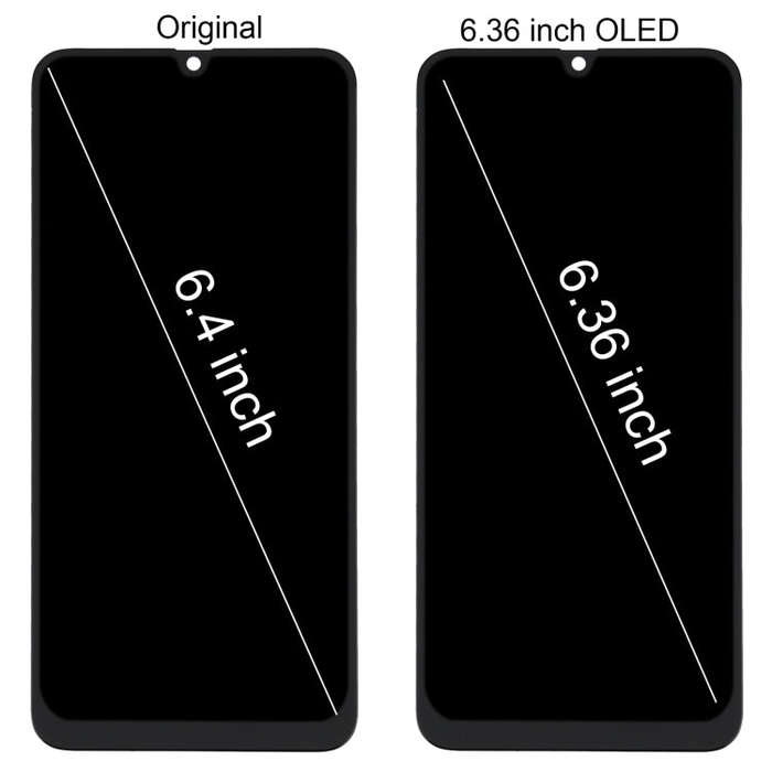 6.36 inch OLED Material LCD Screen and Digitizer Full Assembly for Samsung Galaxy M31 / Galaxy M3...