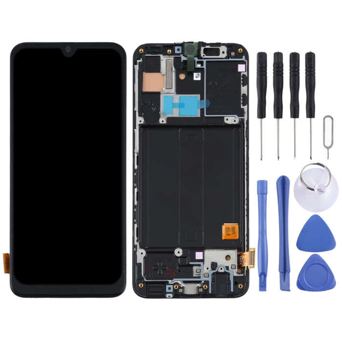 TFT Material LCD Screen and Digitizer Full Assembly with Frame for Samsung Galaxy A40 SM-A405F