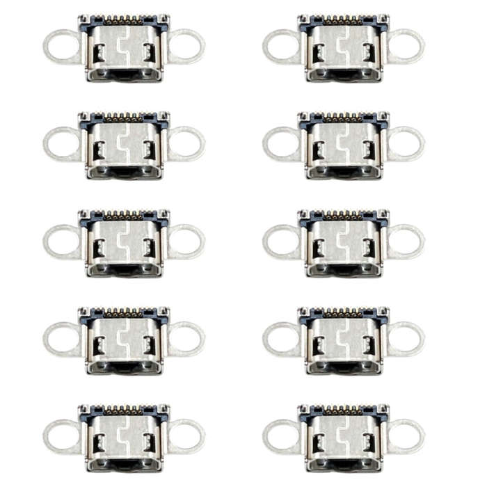 For Galaxy Alpha G850 G850F G850T G850H G850M 10pcs Charging Port Connector, For Samsung Galaxy A...
