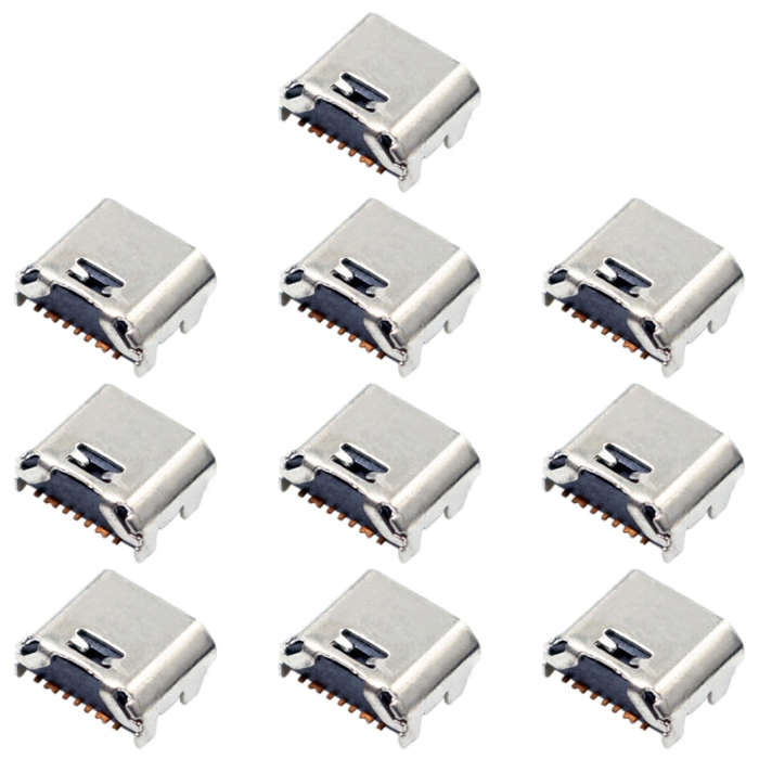 For Galaxy Tab 3 Lite 7.0 T110 T111 SM-T110 SM-T111 10pcs Charging Port Connector, For Samsung SM...