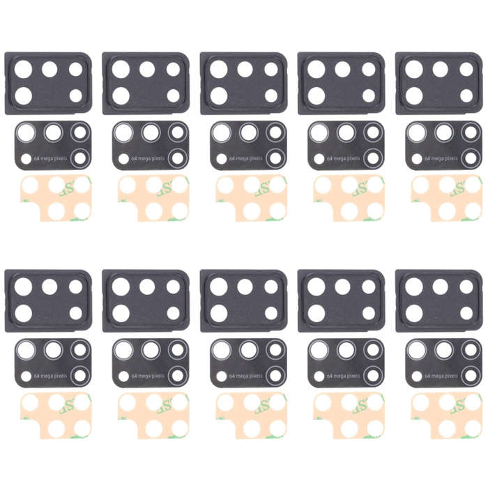 For Samsung Galaxy M31 / Galaxy M31 Prime SM-M315 10pcs Camera Lens Cover, For Samsung Galaxy M31