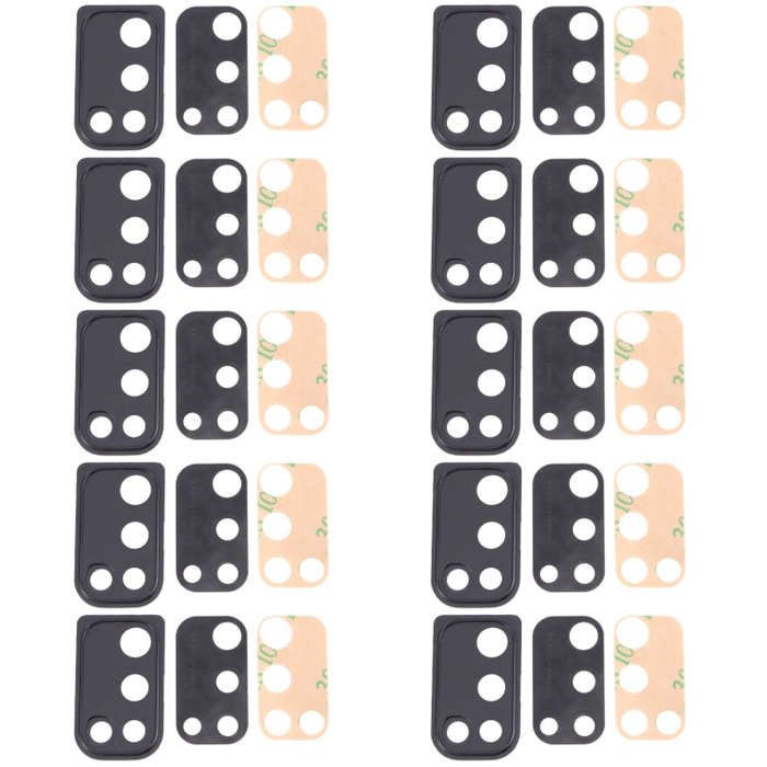 For Samsung Galaxy M21 SM-M215 10pcs Camera Lens Cover, For Samsung Galaxy M21