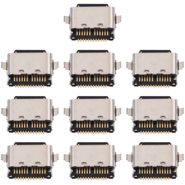 For Samsung Galaxy Tab A7 Lite SM-T220 SM-T225 10pcs Charging Port Connector, For Samsung Galaxy ...
