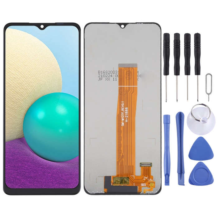 Original LCD Screen and Digitizer Full Assembly for Samsung Galaxy A02 SM-A022, For Samsung Galax...