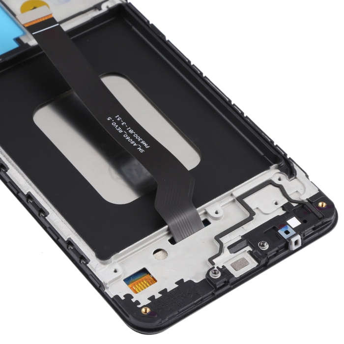 Original LCD Screen and Digitizer Full Assembly with Frame for Samsung Galaxy A60 SM-A606, For Sa...
