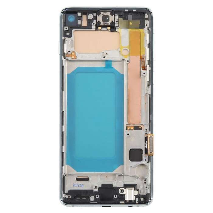 For Samsung Galaxy S10 4G SM-G973F 6.05 inch TFT LCD Screen Digitizer Full Assembly with Frame, N...