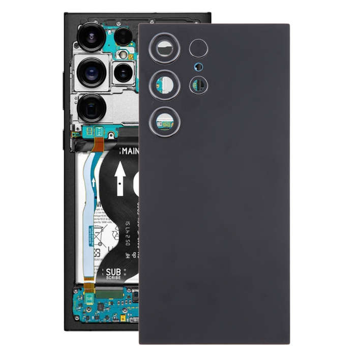 For Samsung Galaxy S24 Ultra SM-S928B OEM Battery Back Cover with Camera Lens Cover
