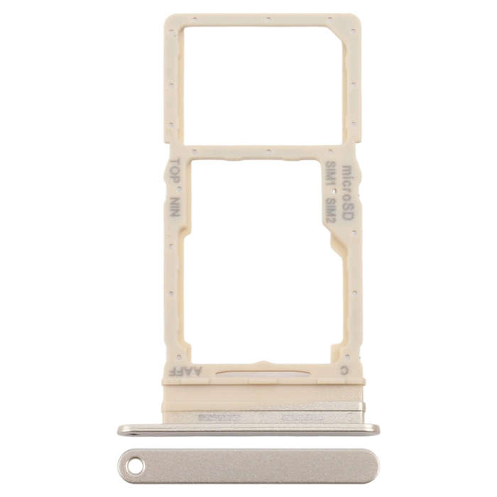 For Samsung Galaxy A16 5G SM-A166B Original SIM Card Tray + SIM Card Tray / Micro SD Card Tray
