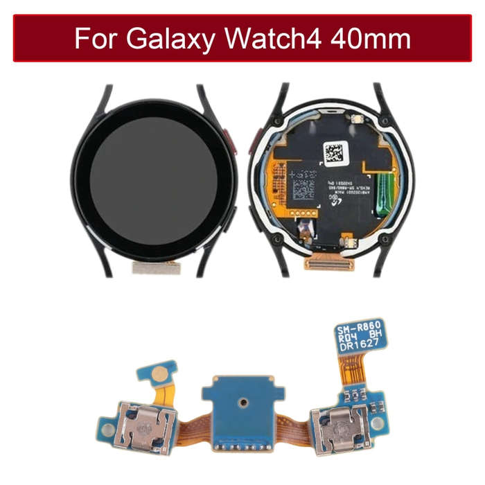 Original Power + Return + Microphone Flex Cable For Samsung Galaxy Watch4 40mm SM-R860 R865, For ...