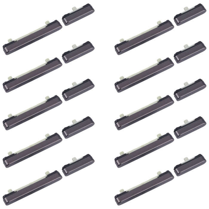 For Samsung Galaxy S24 Ultra SM-S928B 10pcs Original Power Button and Volume Control Button, For ...