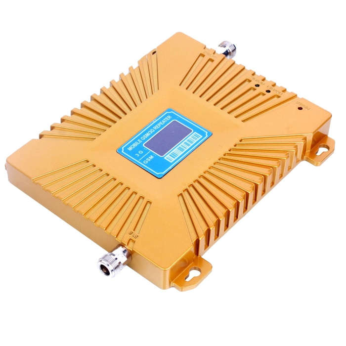 GSM900 / WCDMA2100 Mini Mobile Phone LCD Signal Repeater with Logarithm Periodic Antenna, GSM900 ...