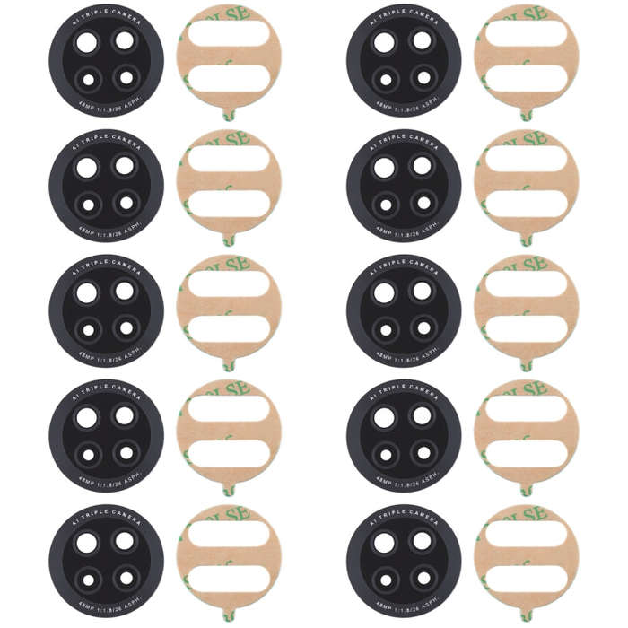For Huawei Y9a / Enjoy 20 Plus 5G 10pcs Back Camera Lens