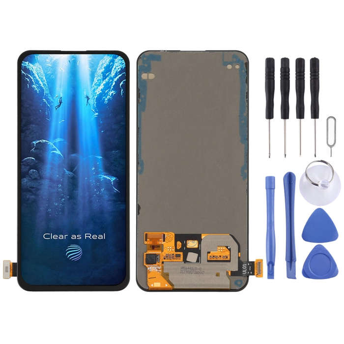 Original Super AMOLED Material LCD Screen and Digitizer Full Assembly for Vivo V17 Pro 1909 1910 ...